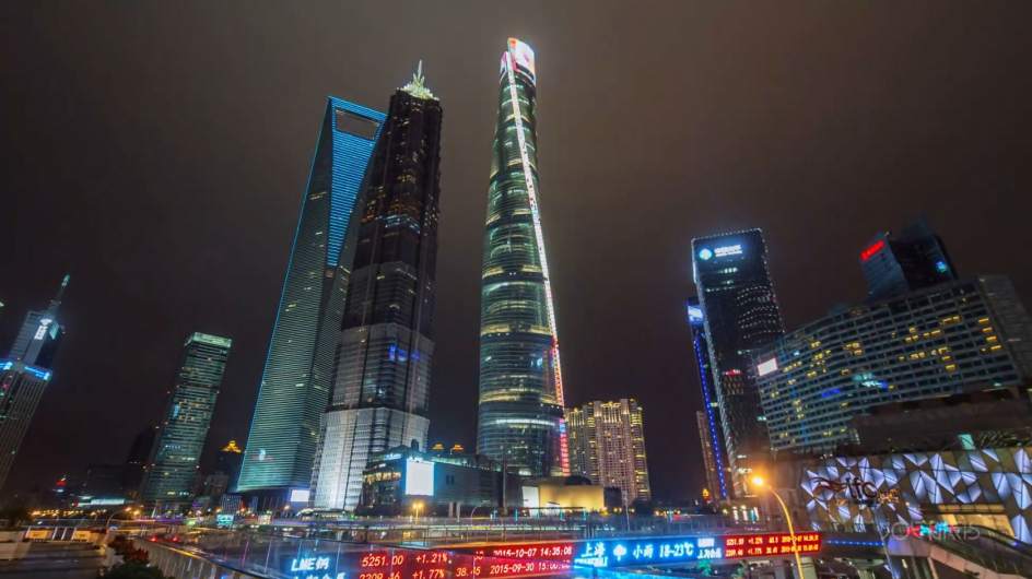 TIMELAPSE DE LA CONSTRUCCIÓN DE LA TORRE SHANGÁI